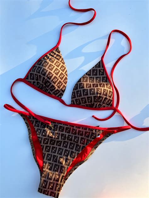 bikini Fendi fascia